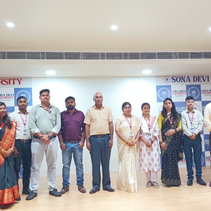 sixth day of Sona Devi University’s Freshers Week