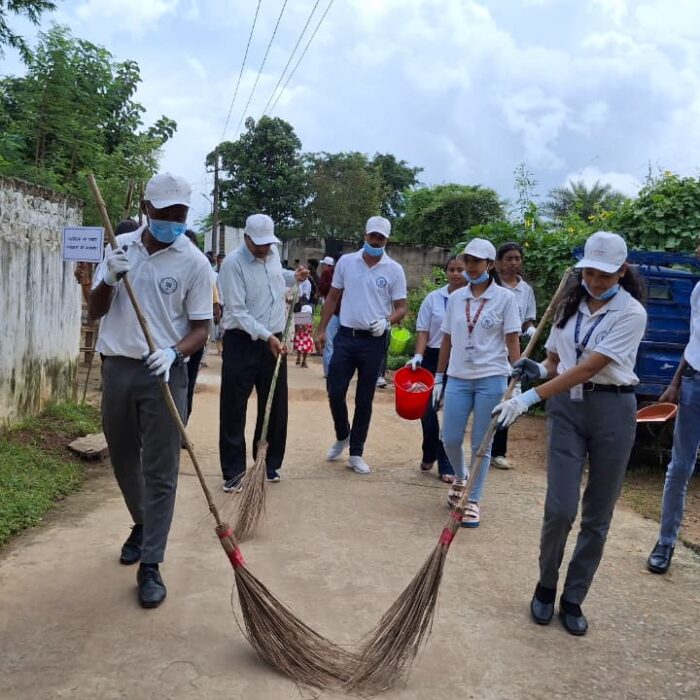 🧹 Swachhata Hi Seva Campaign at Sona Devi University, Ghatsila