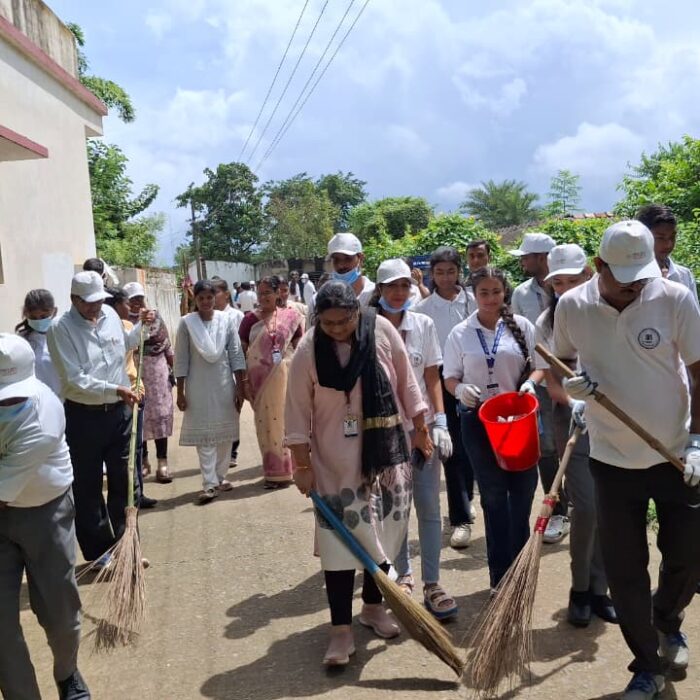 🧹 Swachhata Hi Seva Campaign at Sona Devi University, Ghatsila