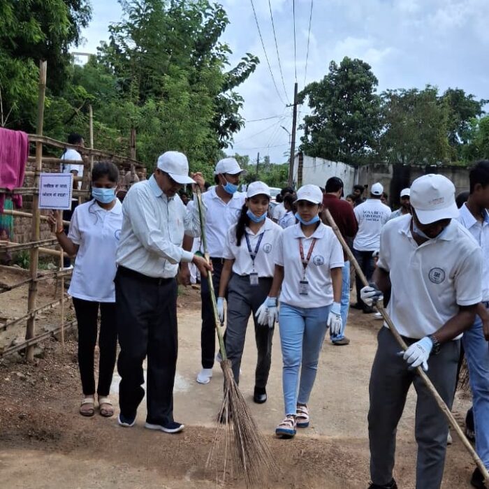 🧹 Swachhata Hi Seva Campaign at Sona Devi University, Ghatsila