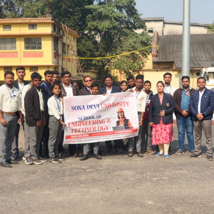 Industrial Visit by Students of School of Engineering & Technology 2025