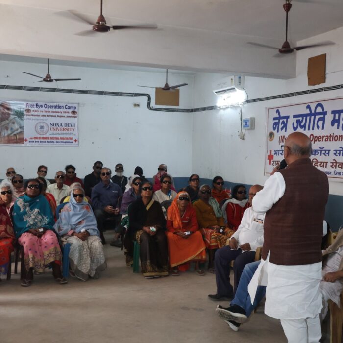 Service to Humanity Reflected Through Eye Care Camp