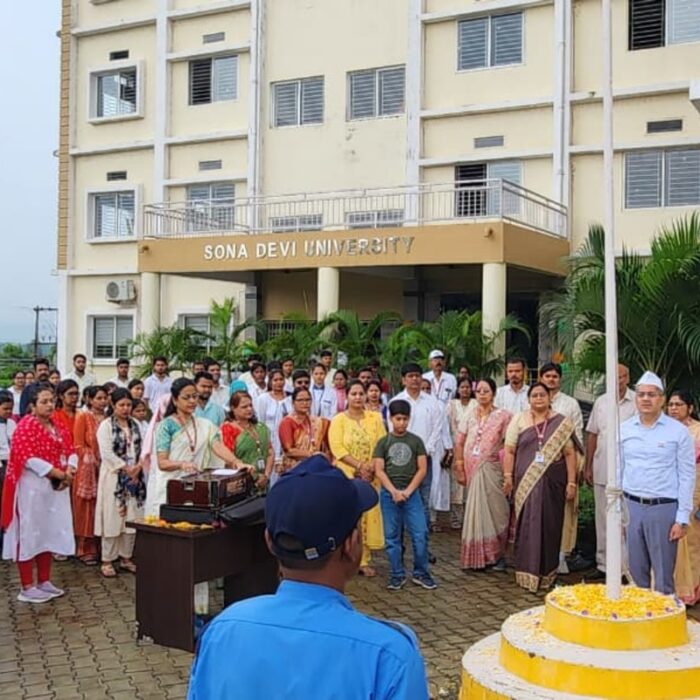 Sona Devi University Marks 80th Independence Day with a Call for Responsible Citizenship and Nation Building