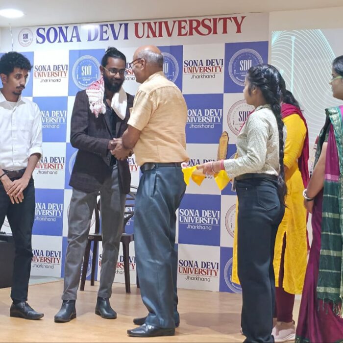 sixth day of Sona Devi University’s Freshers Week